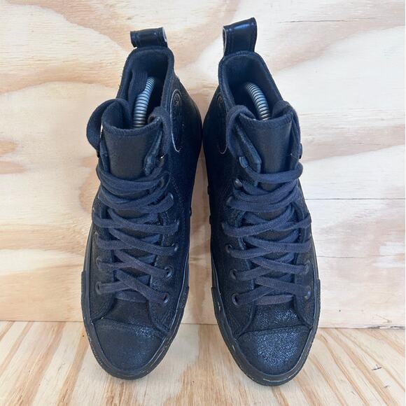 Converse All Star CT Space Mountain Hiker Hi Sneakers Black Women's -7- 566111C - Picture 8 of 10